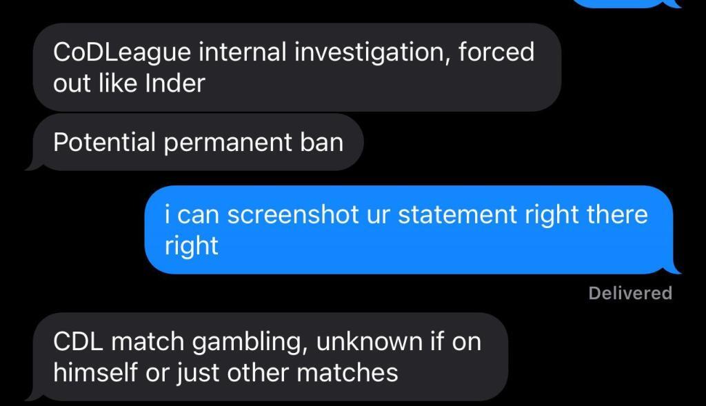 Pred dropped from optic after match fixing accusations